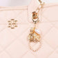 Caroline Hill | Lori Heart Bag Charm Gold