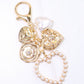 Caroline Hill | Lori Heart Bag Charm Gold