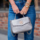 Caroline Hill | Sinclair Quilted Crossbody Black Pearl