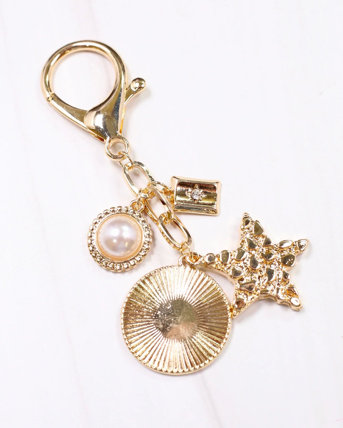 Caroline Hill | Star Struck Bag Charm Gold