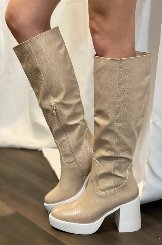 The Juniper Beige Boot